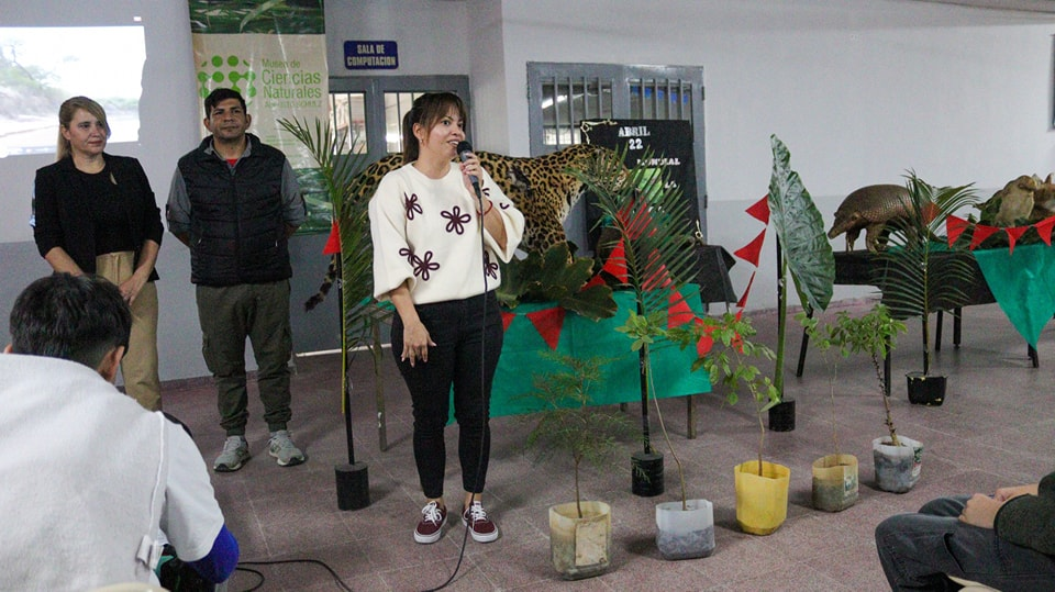 Barranqueras presente en la presentación del Museo de Ciencias por el día de la Tierra