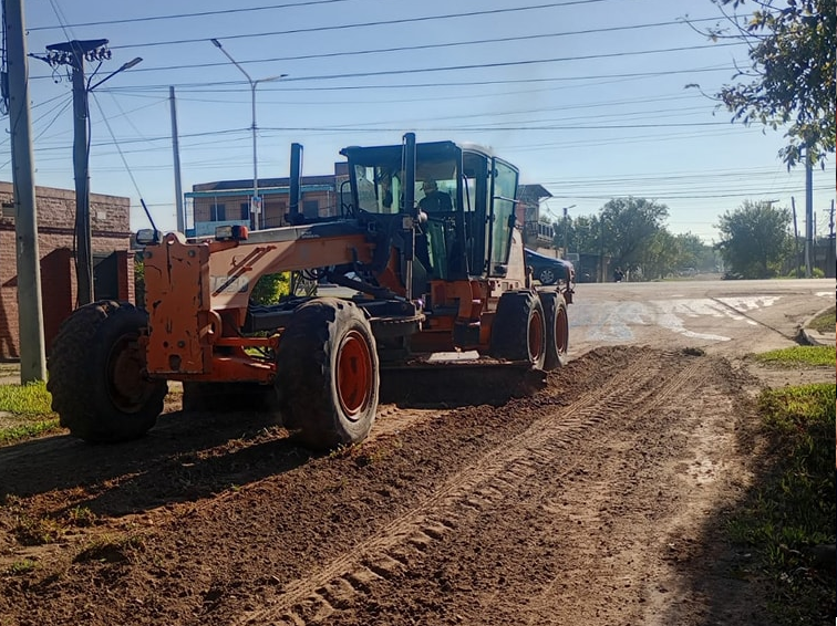 Se realizaron trabajos mantenimiento vial en el barrio UTEDYC