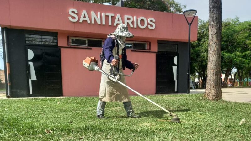 EL Municipio de Barranqueras realizo operativos en espacios públicos de la ciudad