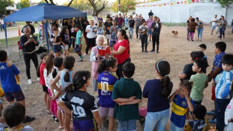 Se inauguró nuevo espacio verde en el Barrio 500 Viviendas de Barranqueras