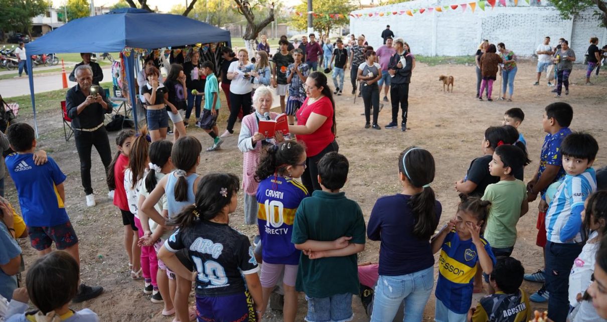 Se inauguró nuevo espacio verde en el Barrio 500 Viviendas de Barranqueras