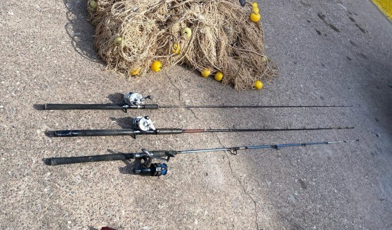 Operativo conjunto del BOA y Prefectura en el Río Paraná