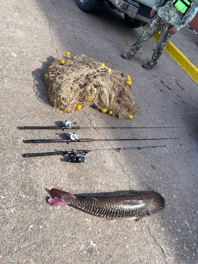 Operativo conjunto del BOA y Prefectura en el Río Paraná