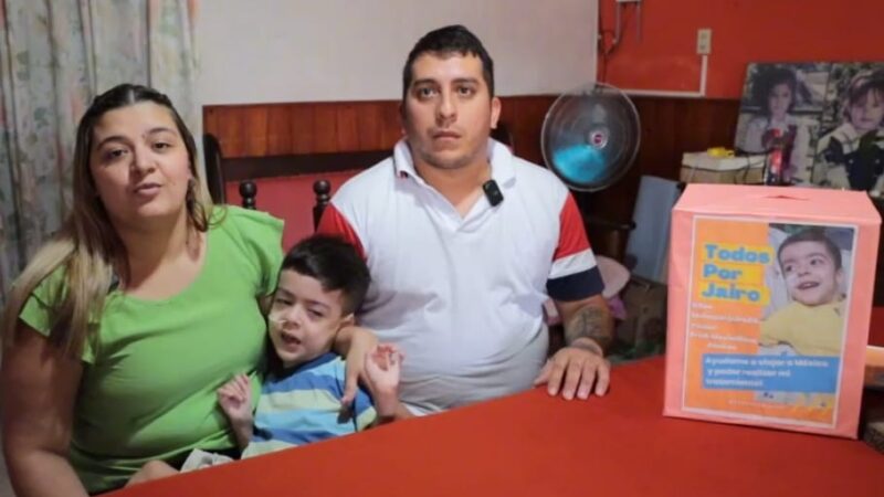 Vilelas: Se viene un evento solidario para que Jairo pueda realizarse su tratamiento en México
