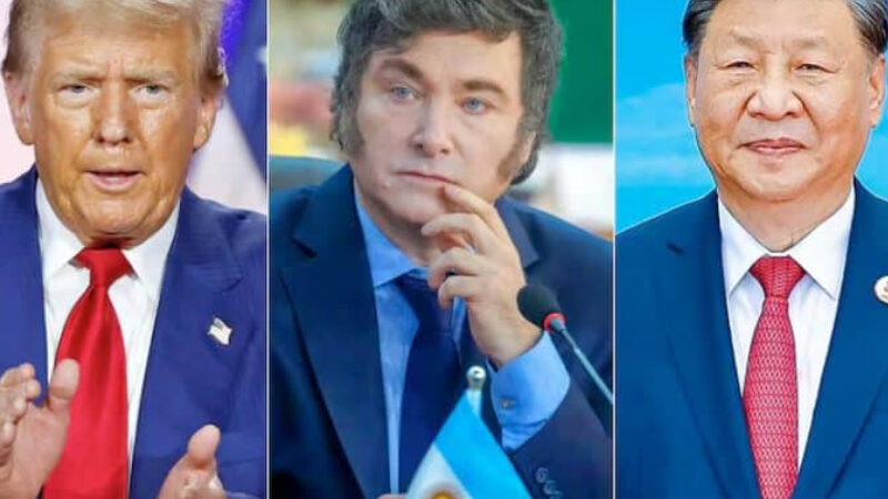 Una encuesta revela que la mayoría rechaza la posición de Milei en el conflicto EEUU y China