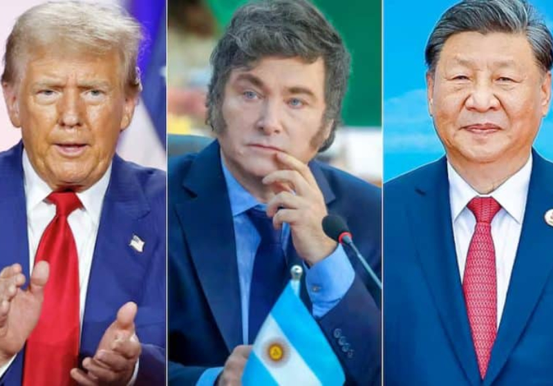 Una encuesta revela que la mayoría rechaza la posición de Milei en el conflicto EEUU y China