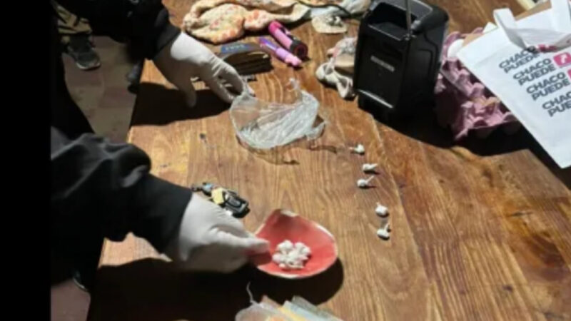 Operativo de la División Microtráfico de la Policía arrestó a un hombre de 29 años en Barranqueras