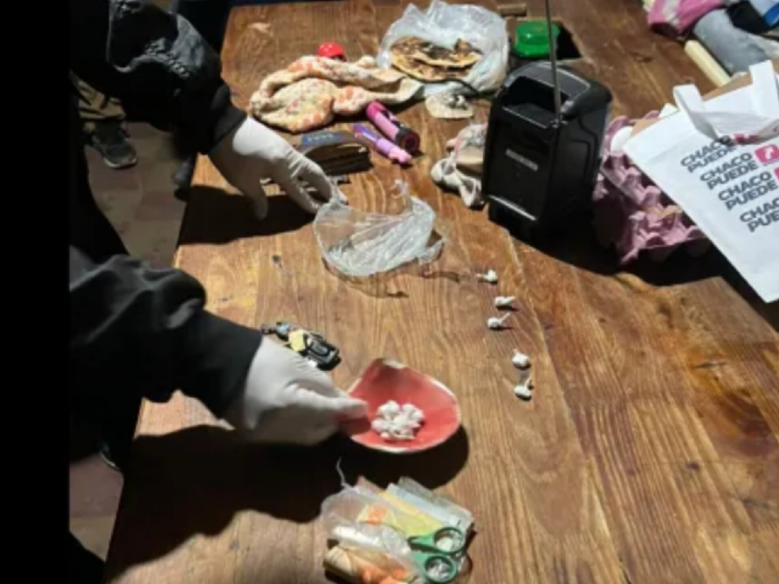 Operativo de la División Microtráfico de la Policía arrestó a un hombre de 29 años en Barranqueras