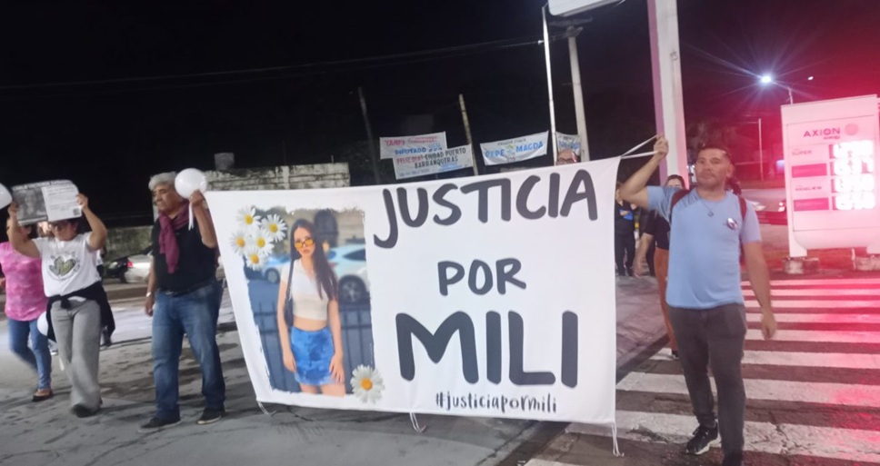 Marcha en demanda de justicia por Milagros Machuca