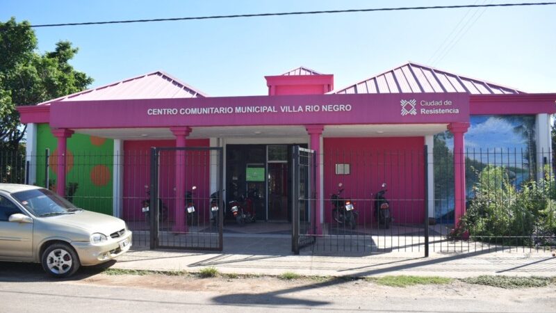 A partir de este martes 13, la Municipalidad a tu lado estará en Villa Río Negro