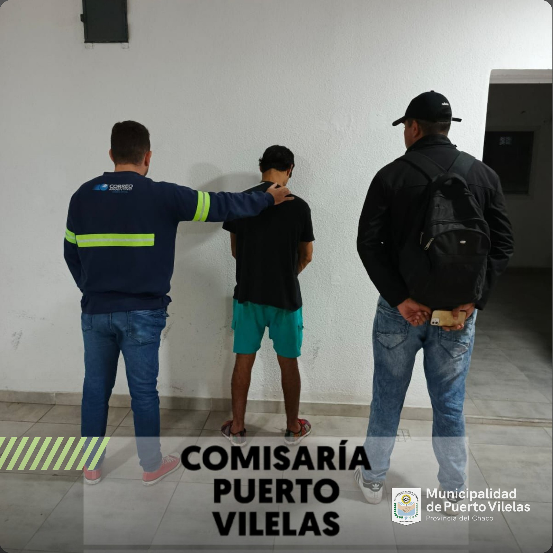 Operativo de prevención en Puerto Vilelas: una persona arrestada por contravención