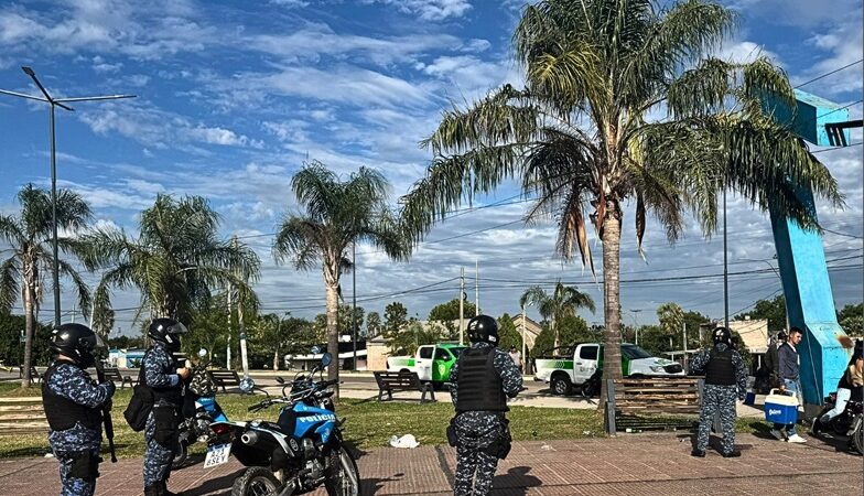 PUERTO VILELAS: Operativo en el Parque Urbano Güemes tras denuncia vecinal