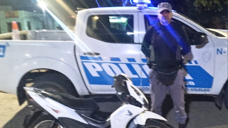 Puerto Vilelas: Recuperan una motocicleta robada gracias a un rápido accionar policial