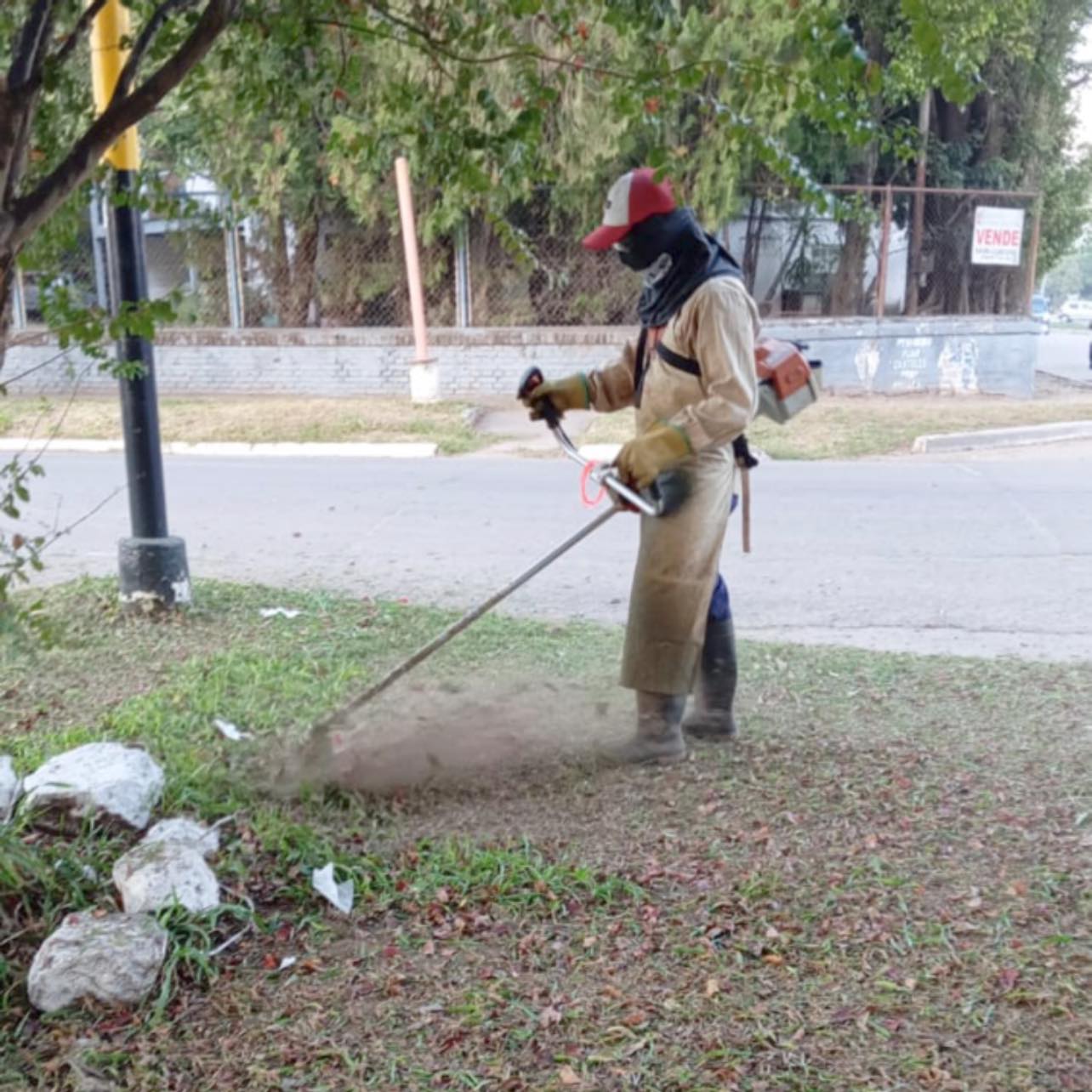 El Municipio de Barranqueras trabaja en distintos sectores de la ciudad