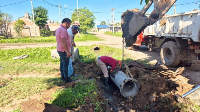 El Municipio de Barranqueras avanza en mejorar las condiciones de los barrios de la ciudad