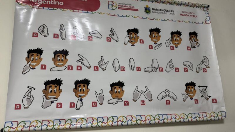 Se realizo el primer encuentro del curso de lengua de señas argentinas en Barranqueras