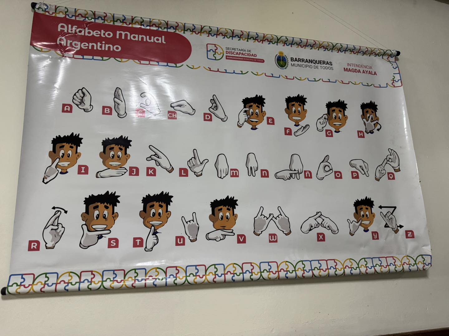 Se realizo el primer encuentro del curso de lengua de señas argentinas en Barranqueras