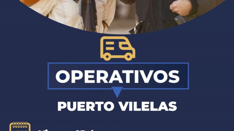 Operativo ANSES en Puerto Vilelas