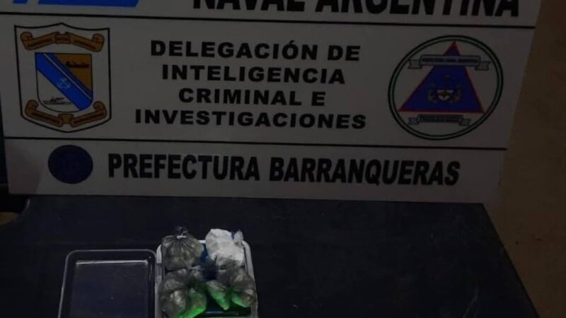 Prefectura de Barranqueras realizó allanamientos por narcotráfico en distintas ciudades de la provincia