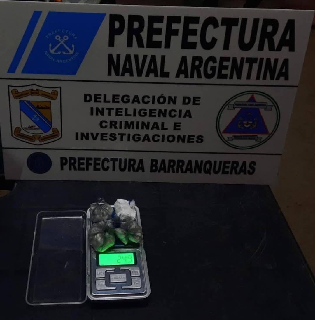 Prefectura de Barranqueras realizó allanamientos por narcotráfico en distintas ciudades de la provincia