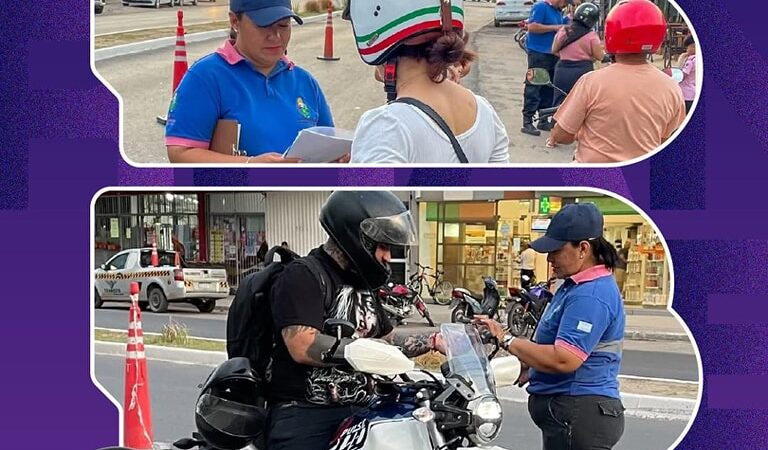 «El casco salva vidas» un mensaje de la Municipalidad de Barranqueras