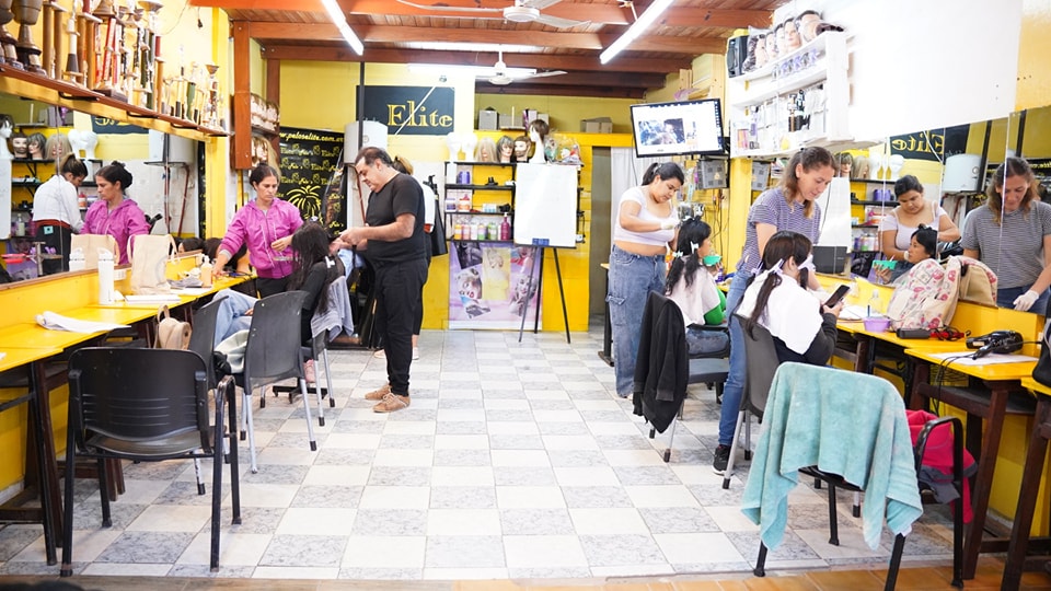 Clases del curso de Asistente de Peluquería en Barranqueras