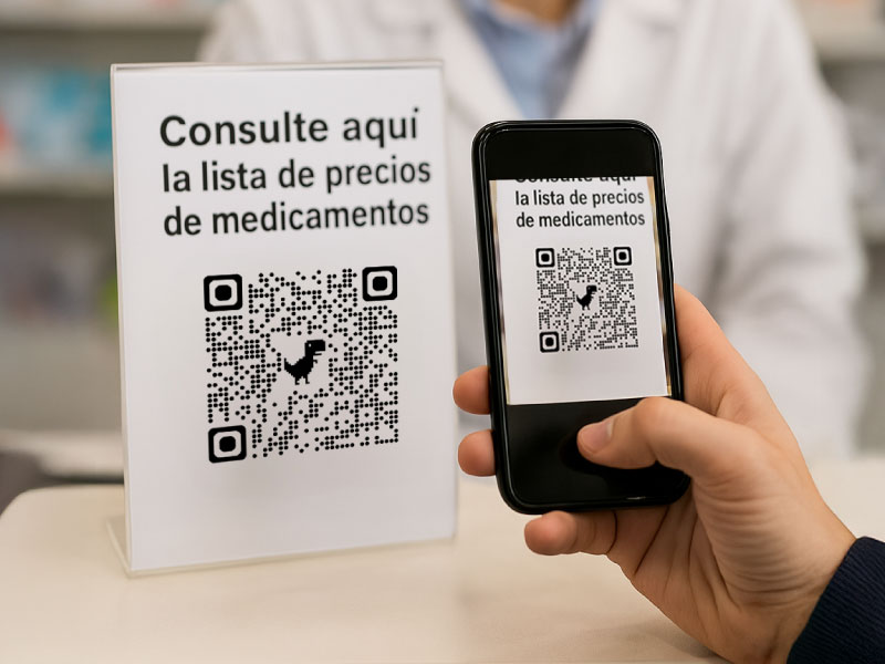 Nuevo QR en medicamentos, sirve para comparar precios