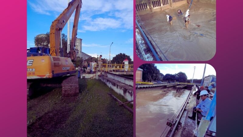 SAMEEP realizó limpieza en la Planta Potabilizadora 1 de Barranqueras