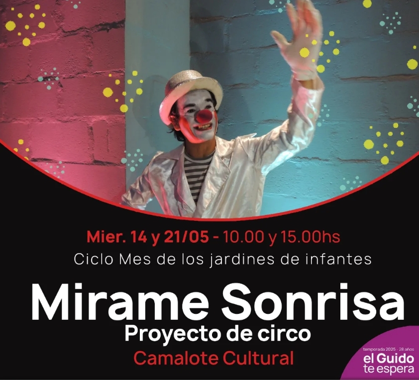 Camalote Cultural llevó la magia del circo al Complejo Cultural Guido Miranda y se prepara para una nueva función