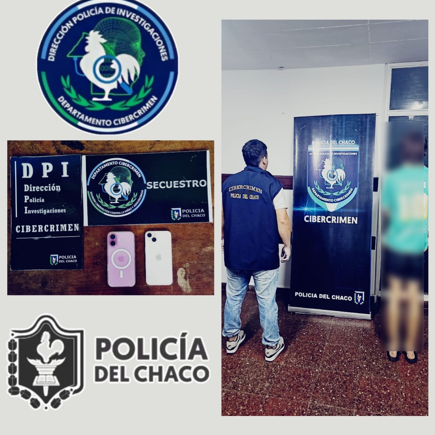 Menor de edad sustrajo celulares a una docente y terminó detenido