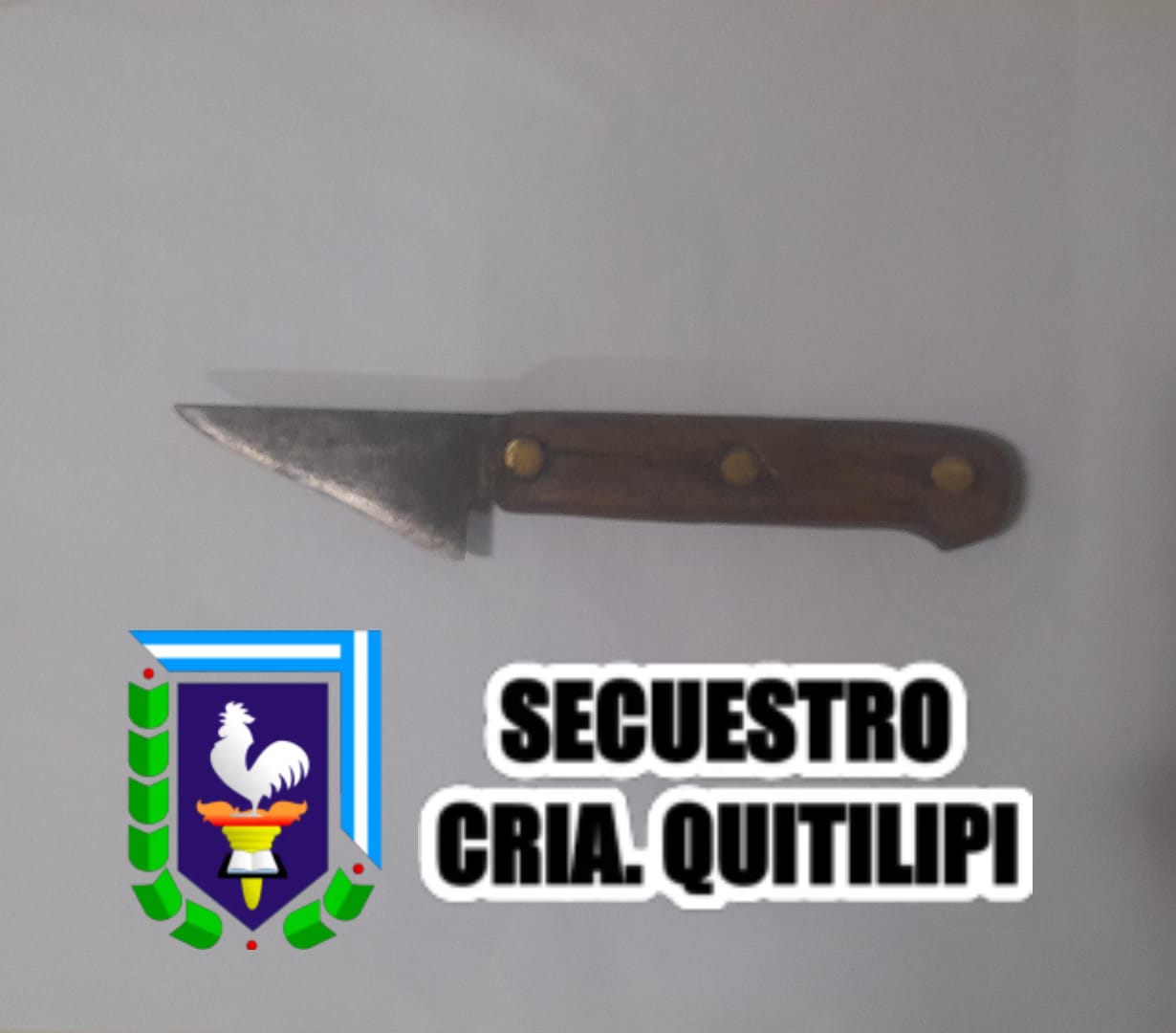 Quitilipi: Hombre entró de urgencia con herida de arma blanca al hospital