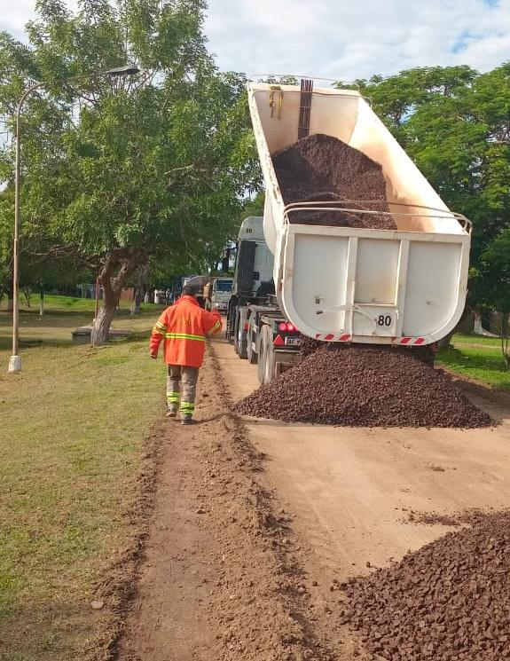 SAMEEP y Vialidad Provincial mejoran el acceso a la planta potabilizadora de Barranqueras
