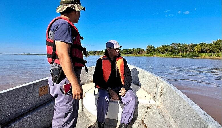 Operativo en Vilelas para encontrar a mujer que se arrojó del Puente Chaco Corrientes