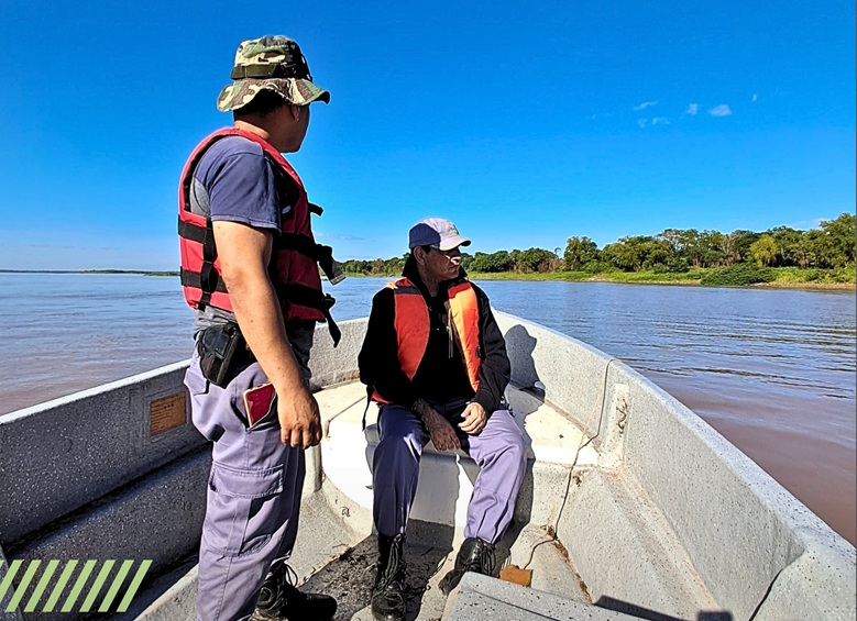 Operativo en Vilelas para encontrar a mujer que se arrojó del Puente Chaco Corrientes