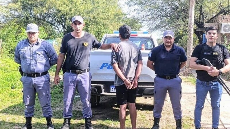 Buscaban a un hombre por violencia de género, se escondió en un rancho y la policía lo capturó