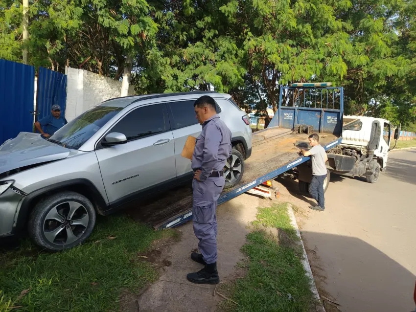 Edgardo el «Lluvia» Barrios recuperó su camioneta poco tiempo después del accidente