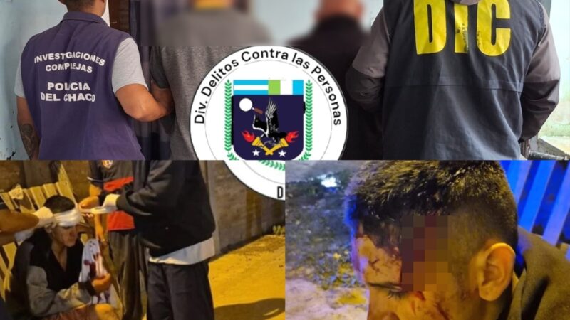 Arrestaron a quienes atacaron con machetes a dos jóvenes la madrugada del domingo