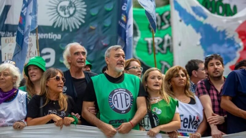 ATE lleva a cabo una protesta nacional contra la corrupción en el PAMI