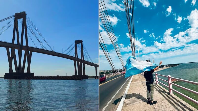 Se ha instalado un dispositivo de asistencia para la prevención del suicidio en el Puente General Belgrano