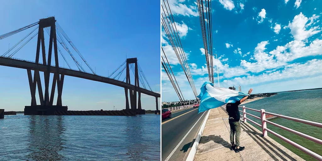 Se ha instalado un dispositivo de asistencia para la prevención del suicidio en el Puente General Belgrano