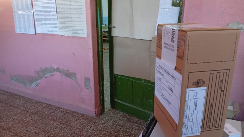 En Resistencia, la participación del electorado promedió entre el 45% y el 50%