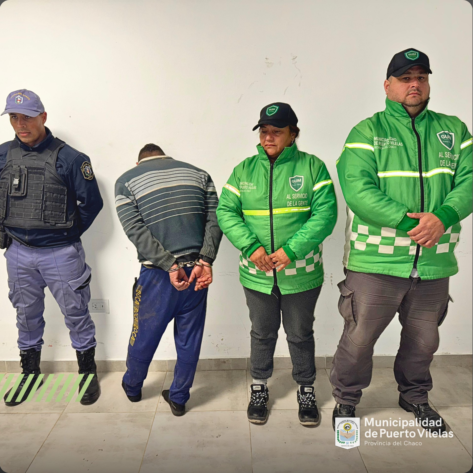 Frustran robo en un Centro de Jubilados de Puerto Vilelas: un detenido y un prófugo