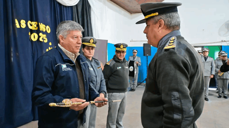 El gobierno provincial llevó a cabo un acto de ascenso para el Personal Penitenciario en Chaco