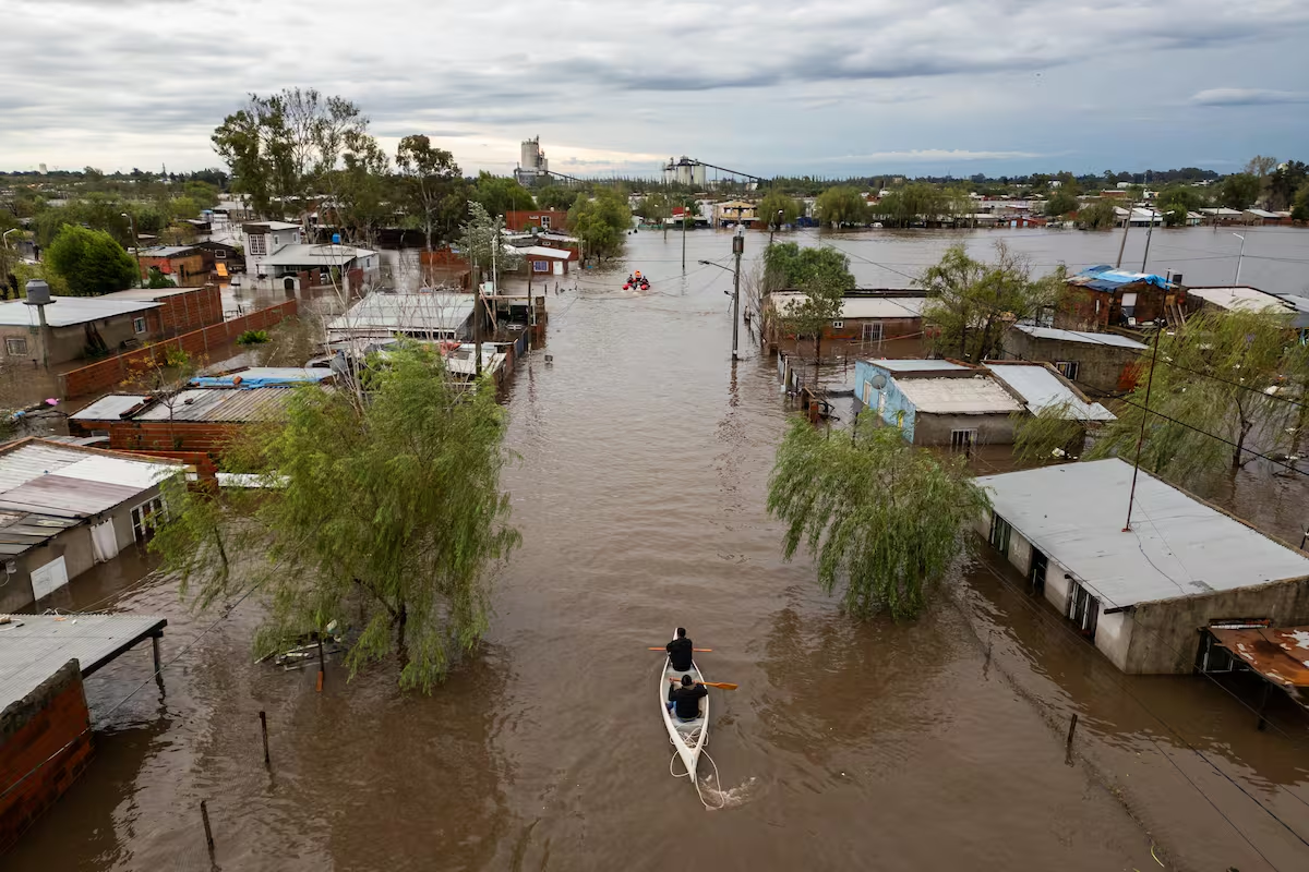 Ya son dos las víctimas fatales a causa de las inundaciones en Buenos Aires