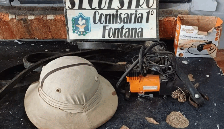 Fontana: descubrió que lo estaban robando y se salvo de ser herido con un arma blanca