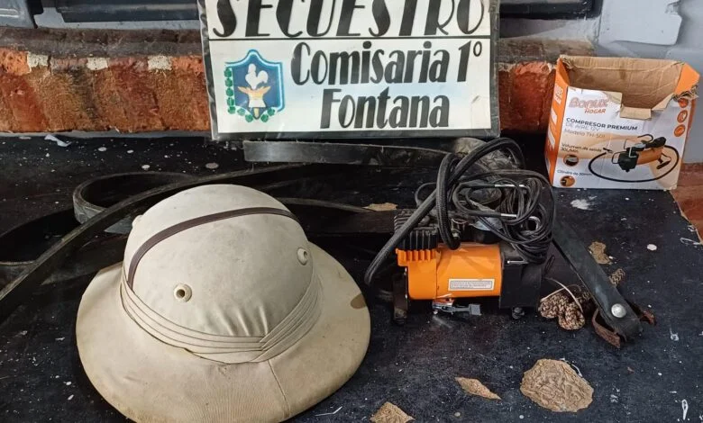 Fontana: descubrió que lo estaban robando y se salvo de ser herido con un arma blanca
