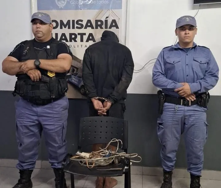 La policía capturó a renombrado delincuente del barrio Barberán
