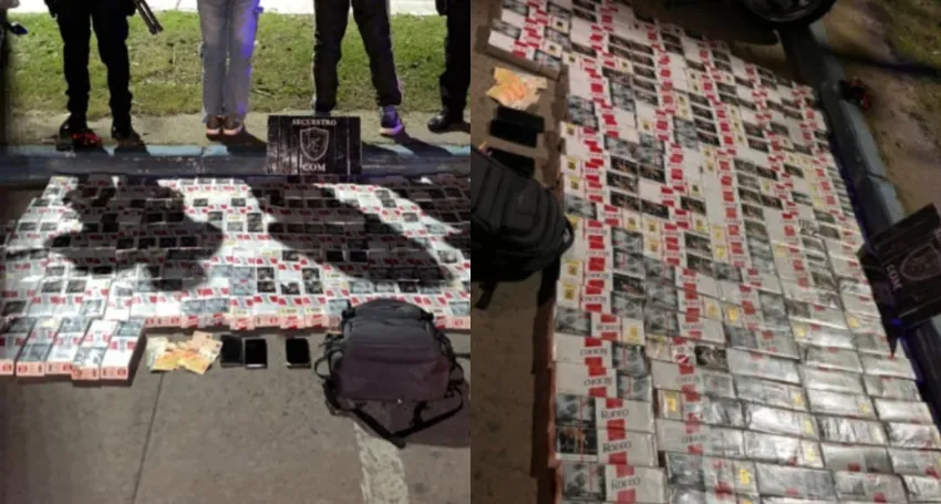 Pareja correntina detenida con cargamento ilegal de cigarrillos valuado en más de 2 millones