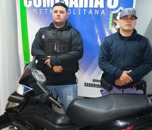 Recuperaron moto robada en Resistencia