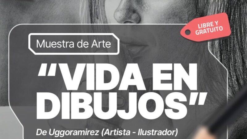 Barranqueras se prepara para inaugurar la muestra de arte «Vida en Dibujo» de Hugo A. Ramírez